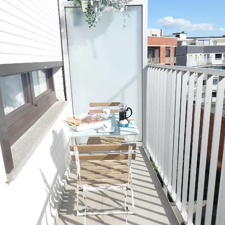 Luxurious T3 Garage, View On The Noordzee, 2-6 P Baby In Plein Center Ostend