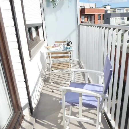 Apartment Luxurious T3 Garage, View On The Noordzee, 2-6 P Baby In Plein Center