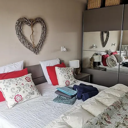 아파트 Vue Mer, Luxueux T3 Gar, La Noordzee Votre Porte, 2 6 Etbb Centre 오스텐드