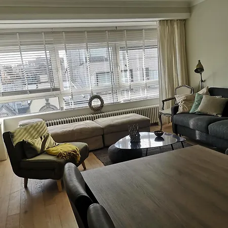 Luxurious T3 Garage, View On The Noordzee, 2-6 P Baby In Plein Center Appartement Oostende